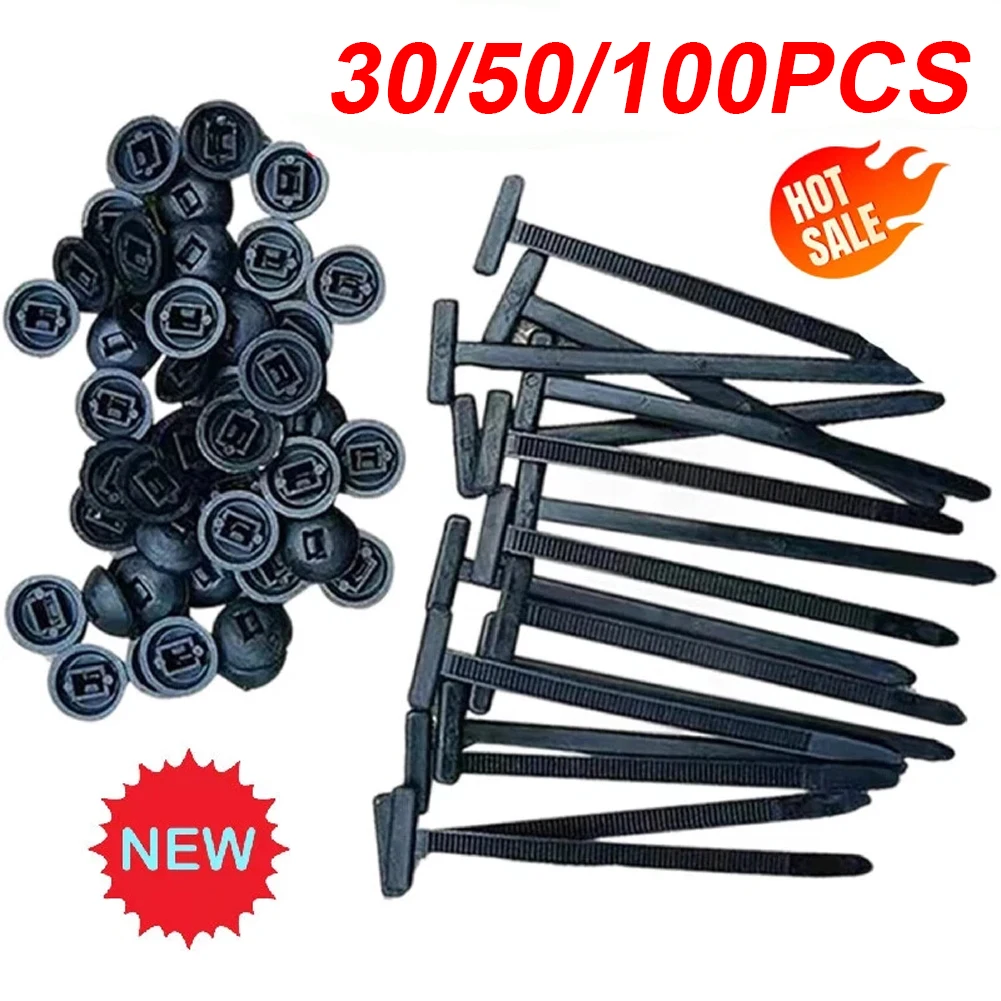 300/200/100/50/30PCS Kabelbinder Premium Heavy Duty Kabel Nylon Kabelbinder Selbstsichernde Universal Kabelbinder Schnalle Befestigungsband Image
