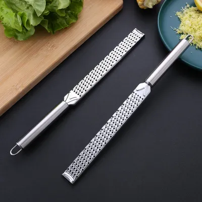 Stainless Steel Cheese Grater Lemon Shredder Chocolate Fruit Long Shredder Home Kitchen Gadgets Vegetable Grater