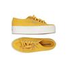 Superga Damen Sneakers, Gr. 38, gelb, kein Etikett
