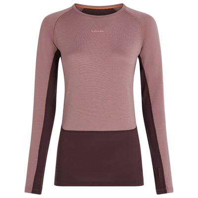 Icebreaker - Women's Merino 260 Zoneknit L/S Crewe - Merinounterwäsche Gr L braun Image