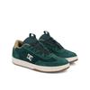 Sneaker DC SHOES "DC Astrix Se", Gr. 13(47), schwarzgrün, sanftes weiß, 94.3% Leder, 5.7% Synthetikmaterial, Schuhe