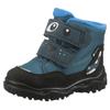 Winterboots SUPERFIT "HUSKY WMS: Mittel", Kinder, Gr. 27, blaugrau, schwarz, Polyester, Textil, casual, Schuhe, Snowboots mit wasserdichtem GORE TEX, Größenschablone zum Download
