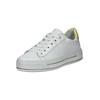 Sneaker ARA "Ara Sneaker Leder", Damen, Gr. 43, gelb (weiß, gelb), Leder, casual, Schuhe