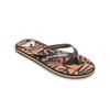 Sandale QUIKSILVER "Molokai Art 25", Gr. 12(45), almond desert checker, Obermaterial: Synthetik / Laufsohle: Moosgummi, Schuhe
