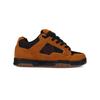 Sneaker DC SHOES "DC Coiler", Gr. 13(47), braun (braun, schwarz), 42.52% Leder, 34.74% Synthetikmaterial, 22.74% Polyester, Schuhe