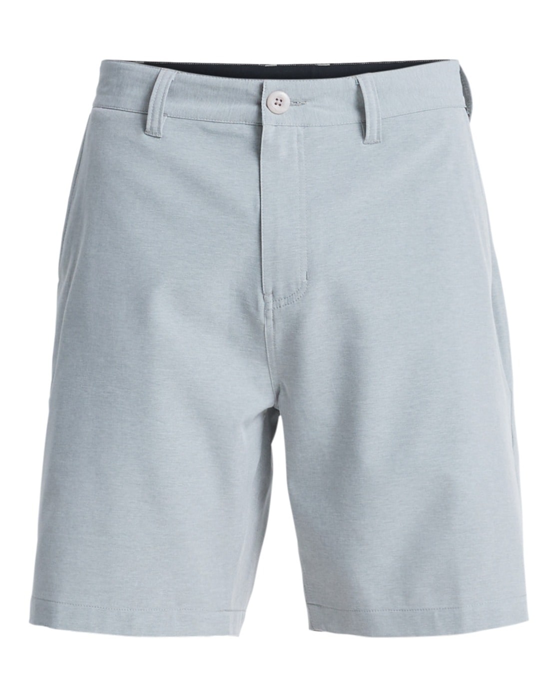 Badeshorts QUIKSILVER "Union Heather Amph 19", Herren, Gr. 32(M), US-Größen, quarry heather, Polyester, Badehosen Badeshorts