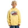 Kapuzensweatshirt DC SHOES "Tire Fire", Kinder, Gr. 16(165-172cm), gelb (dusky citron), 55% Baumwolle, 25% Baumwolle, 20% Polyester, Langarm, Sweatshirts