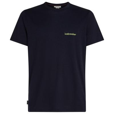 Icebreaker - Merino 150 Tech Lite S/S Tee IB Wordmark - Merinoshirt Gr XXL blau Image