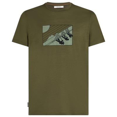 Icebreaker - Merino 150 Tech Lite S/S Tee In The Wild - Merinoshirt Gr S oliv Image