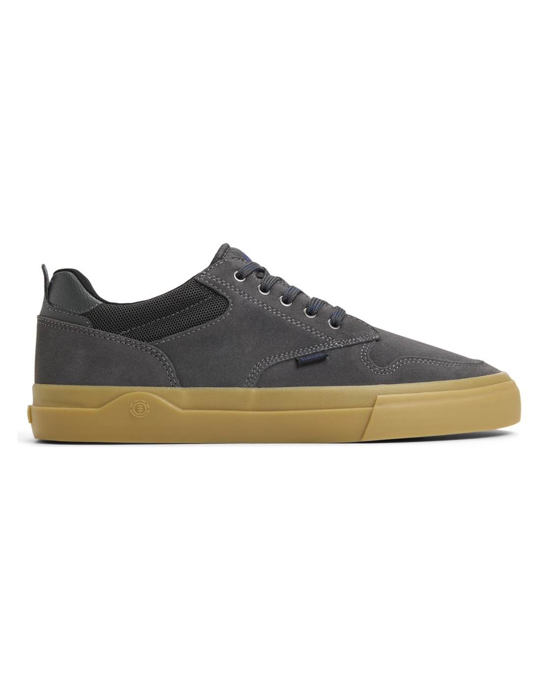 Sneaker ELEMENT "Topaz C3 2.0", Gr. 9(42), beige (graustone), Leather Working Group-zertifiziertes Wildleder-Obermaterial, Futter aus recyceltem Polyester, Gummilaufsohle mit 20% recyceltem Gummi, Schuhe