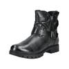 Stiefelette CAMEL ACTIVE "camel active Stiefelette Nappaleder", Damen, Gr. 39, schwarz, Nappaleder, casual, Schuhe