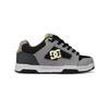 Sneaker DC SHOES "DC Coiler", Gr. 11(44,5), grau (grau, grau, schwarz), 42.52% Leder, 34.74% Synthetikmaterial, 22.74% Polyester, Schuhe