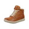 Schnürstiefelette HUSH PUPPIES "Hush Puppies Stiefelette Leder", Damen, Gr. 38, braun (cognac), Leder, casual, Schuhe