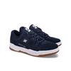 Sneaker DC SHOES "Construct", Gr. 6(38), blau (navy, blau), 54.6% Leder, 20.9% Synthetikmaterial, 25.5% Polyester, Schuhe