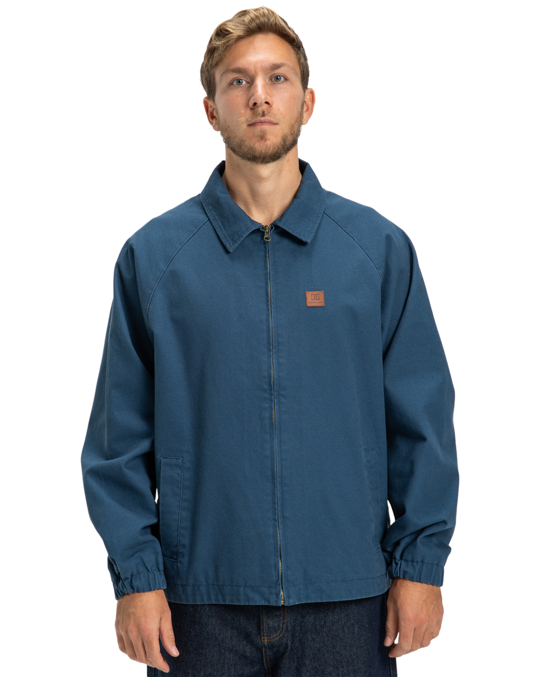 Blusenjacke DC SHOES "Framed", Herren, Gr. L, schwarz denim, Obermaterial: 70% Baumwolle, 30% Baumwolle;, Jacken Blusenjacke