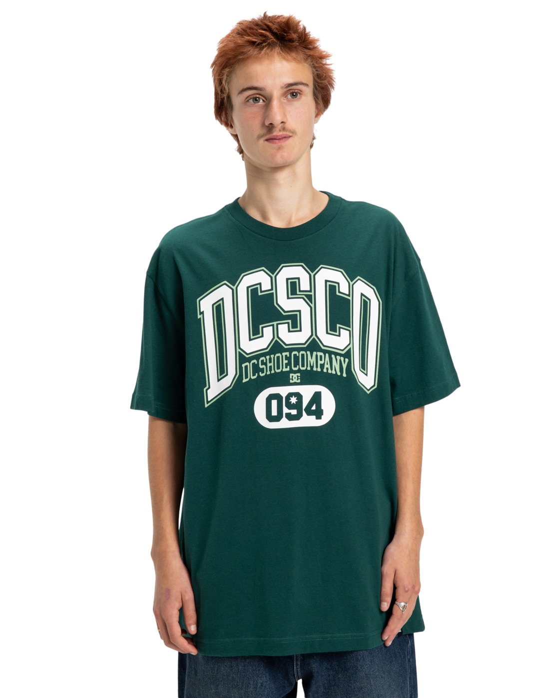 T-Shirt DC SHOES "Elective", Herren, Gr. S, rosa (ponderosa pine), Obermaterial: 75% Walkfrottier, 25% Walkfrottier;, Shirts T-Shirt
