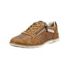 Sneaker MUSTANG SHOES "Mustang Shoes Sneaker Lederimitat", Herren, Gr. 41, braun (hellbraun), Lederimitat, casual, Schuhe