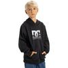 Kapuzensweatshirt DC SHOES "DC Star Reflective", Kinder, Gr. 16(165-172cm), schwarz, 55% Baumwolle, 25% Baumwolle, 20% Polyester, Langarm, Sweatshirts