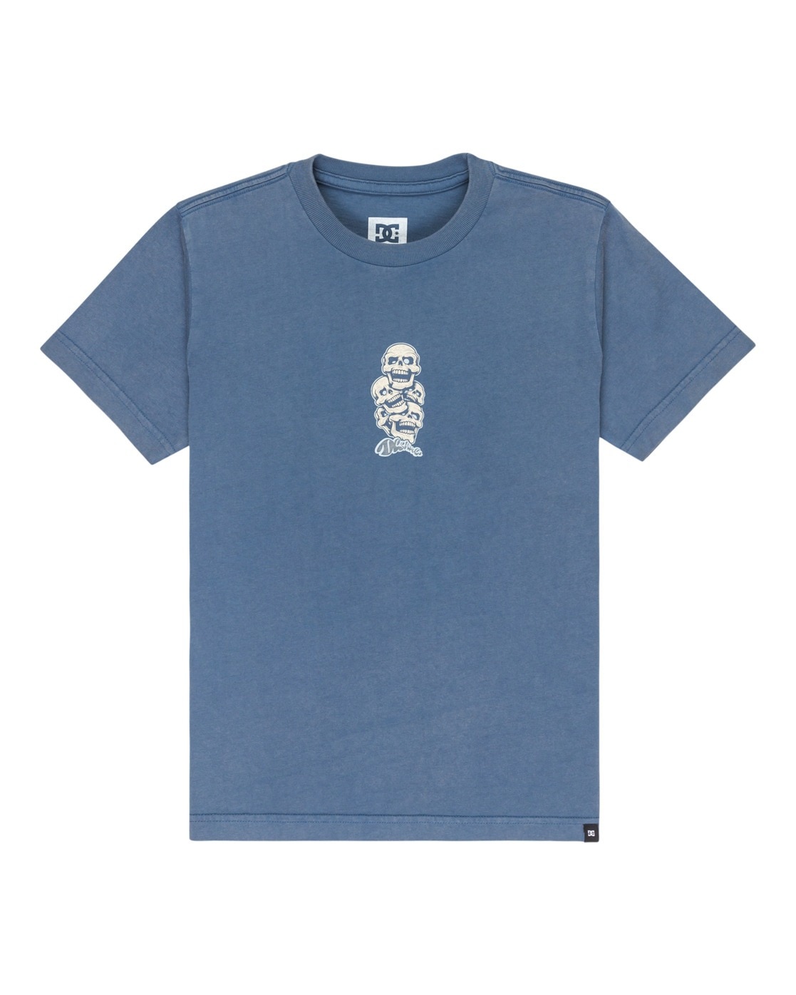 T-Shirt DC SHOES "Laugh Stack", Jungen, Gr. 8(125-130cm), grün (bronze grün), Obermaterial: 75% Walkfrottier, 25% Walkfrottier;, Shirts T-Shirt