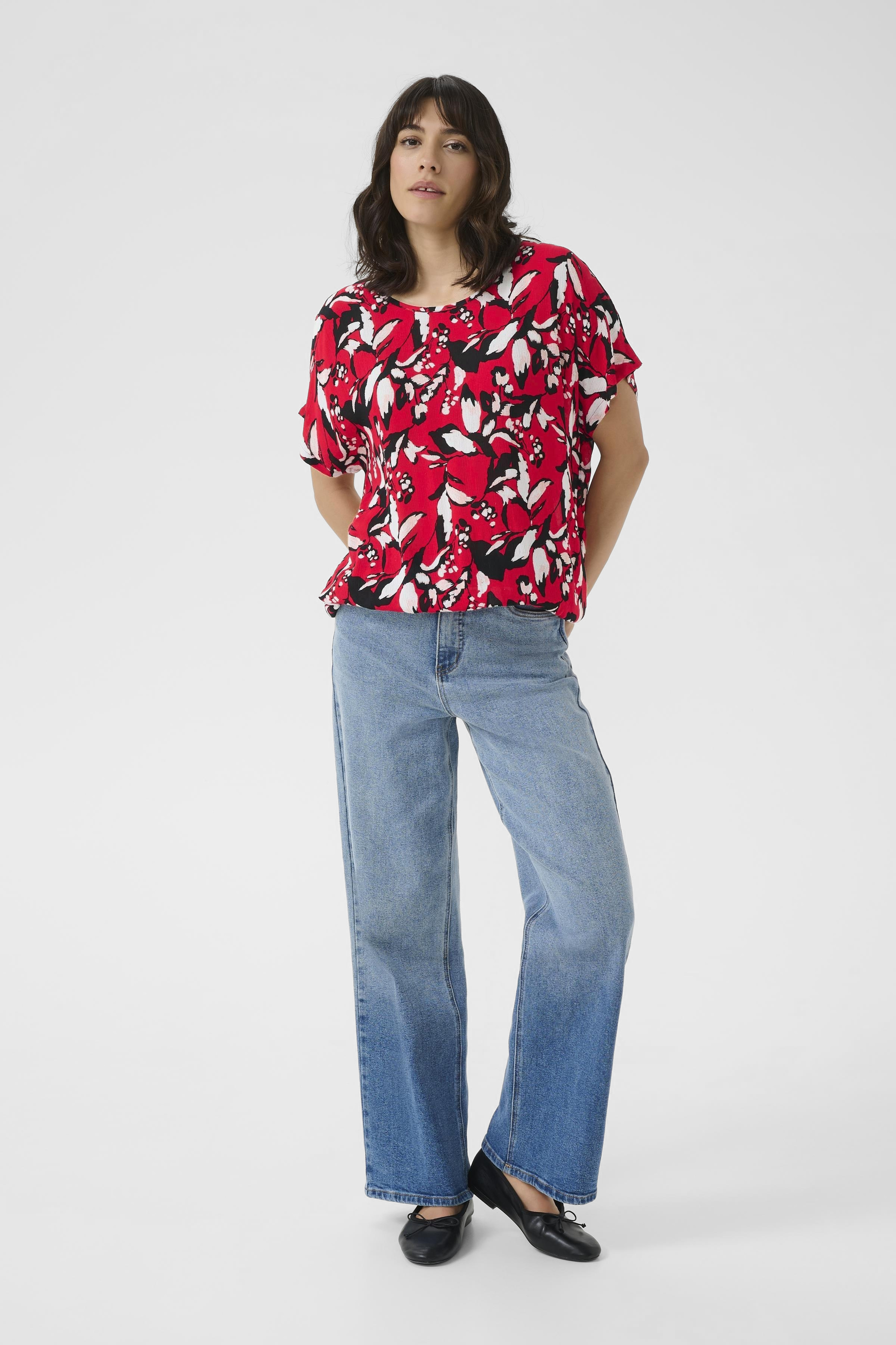 Ärmellose Bluse KAamber Loose fit multicolour Image