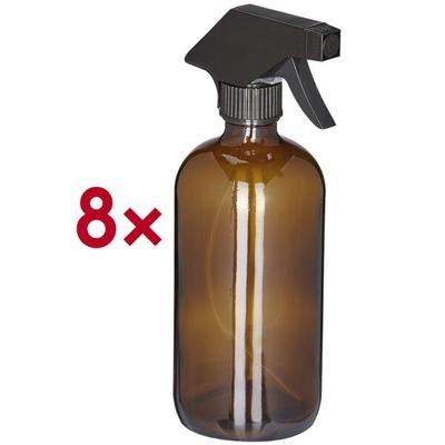 relaxdays 8er-Pack Glas-Sprühflaschen 500 ml Image