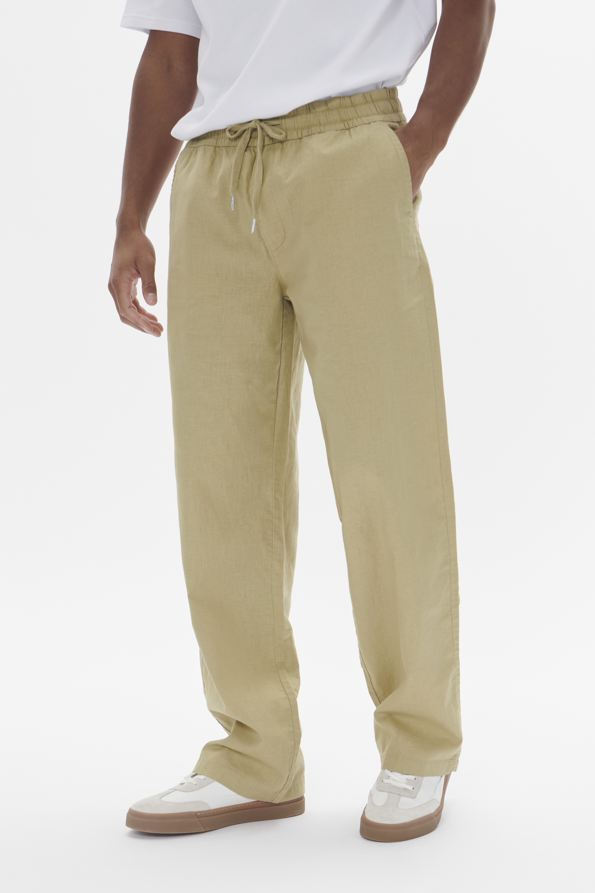 Casual Hose MABarton Gerade Passform beige Image