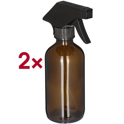 relaxdays 2er-Pack Glas-Sprühflaschen 230 ml