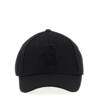 Terry Logo Cap Hats Black