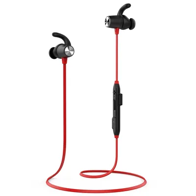 Kabelloser Stereo-Sport-In-Ear-Kopfhörer mit HD-Mikrofon, CVC 6.0 Geräuschunterdrückung, IPX6 wasserdichter Kopfhörer für die meisten BT Smart Devices Image