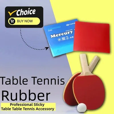 Tischtennis-Gummi Noppen-in Ping-Pong-Gummi für Quick Attack Tischtennis-Schlägerfolie Ersatzschläger Zubehörteile Image