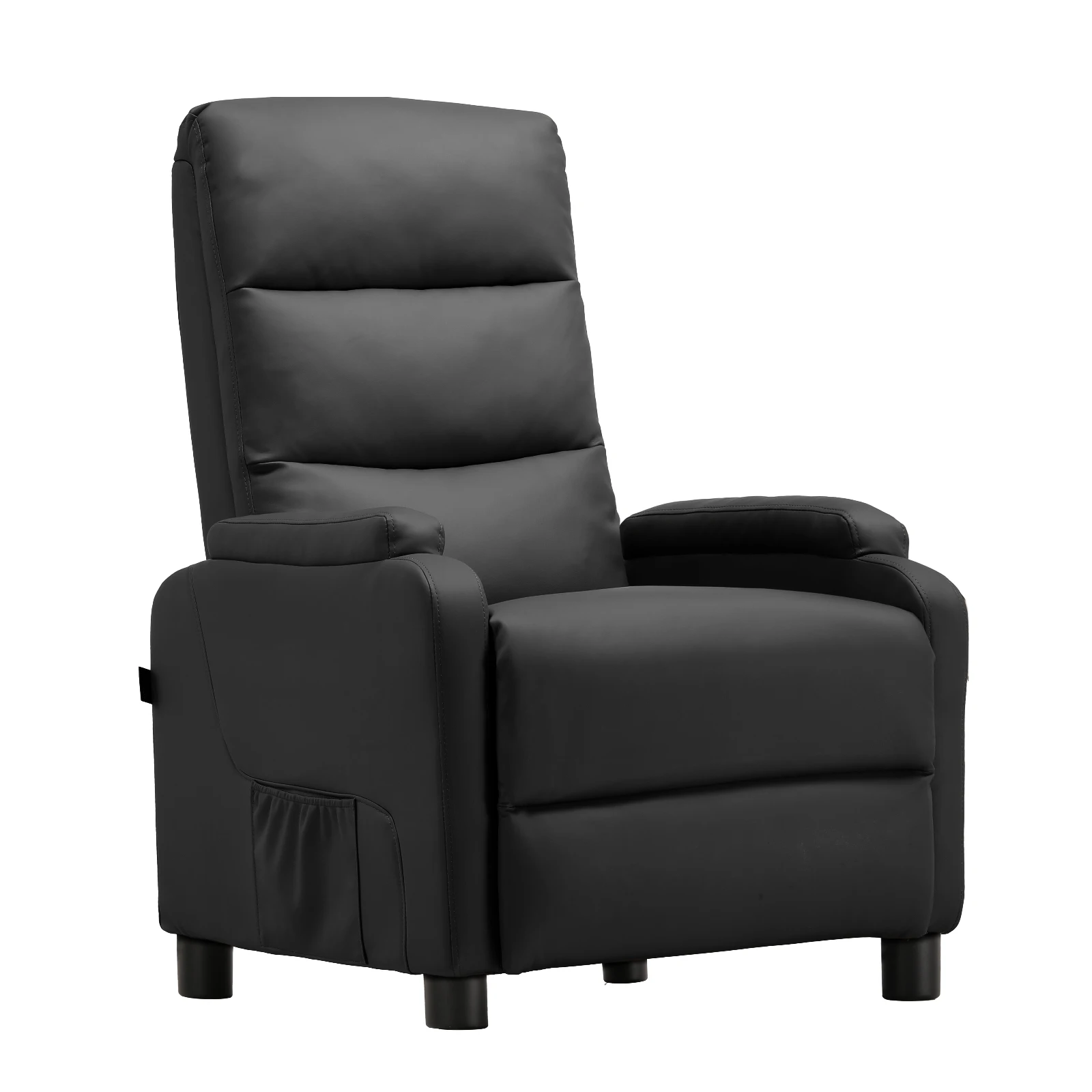 COMHOMA Relaxsessel Fernsehsessel mit Liegesessel, Federkissen mit Fußstütze Einzelliegesessel Wohnzimmer Schlafzimmer Heimkino