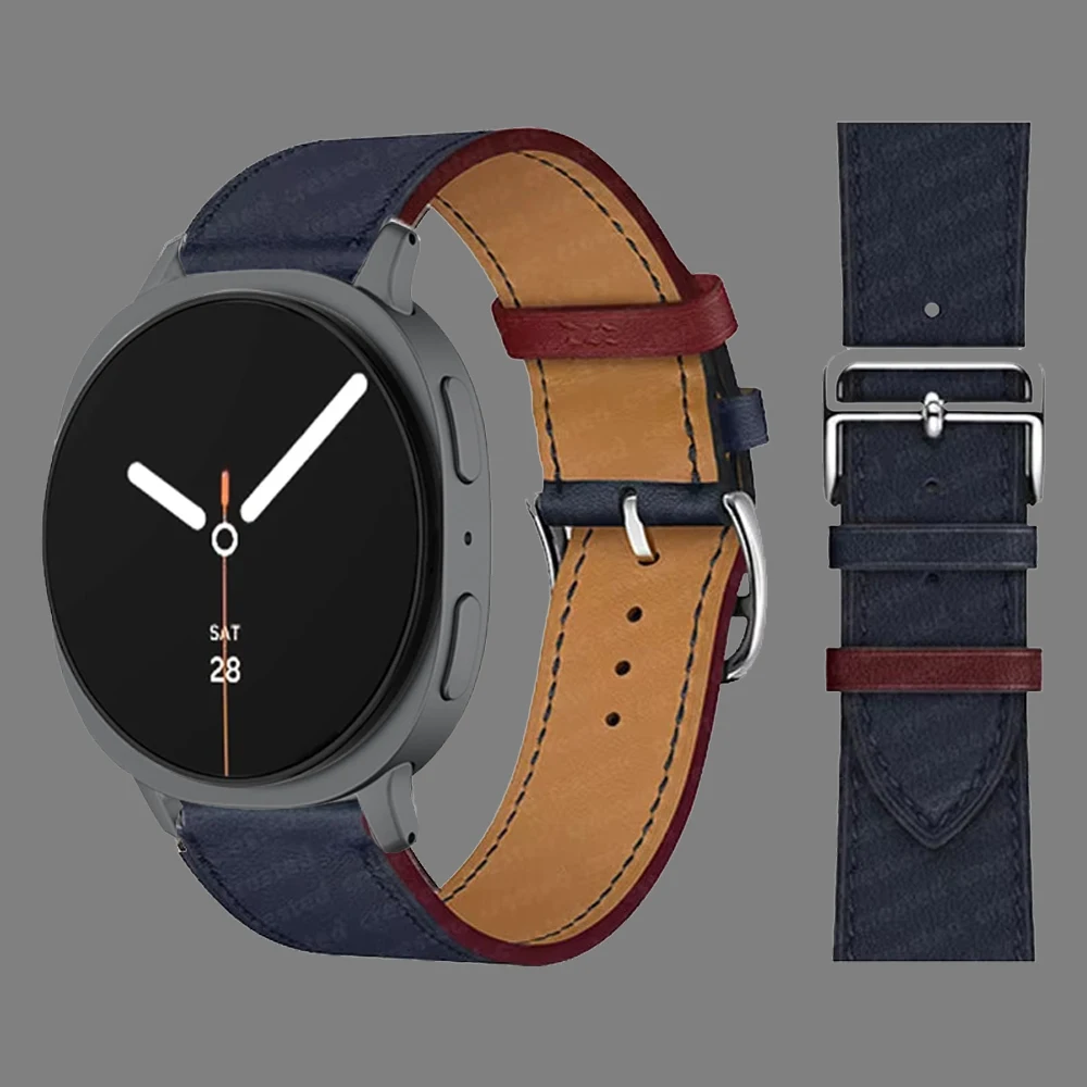 Lederarmband für Samsung Galaxy Watch 8/8 Classic 44mm 40mm 46mm Armband Gürtel Correa Armband Galaxy Watch Ultra 47mm Armband Image