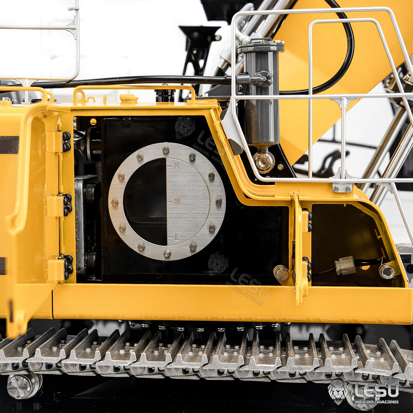 LESU 1/14 Metall 956 RC Hydraulikbagger Bagger Funksteuerung Baufahrzeug Maschine LKW Autos Hobby Modell Spielzeug für Jungen