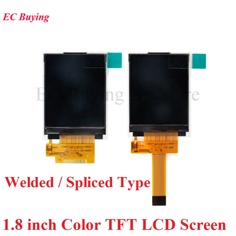 1,8" 1,8 Zoll 128x160 SPI Vollfarb-TFT-HD-IPS-LCD-Display 128*160 Modul ST7735S 3,3V Ersetzen Sie den OLED-Stromanschluss für Arduino Image