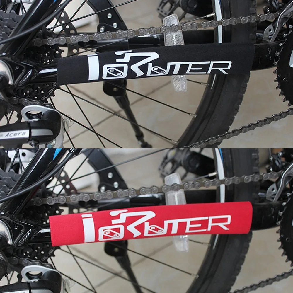 Fahrrad Rahmen Kettenschutz Mountainbike Bleiben Vorderradgabel Schutz Wrap Abdeckung Radfahren Zubehör Pad Image