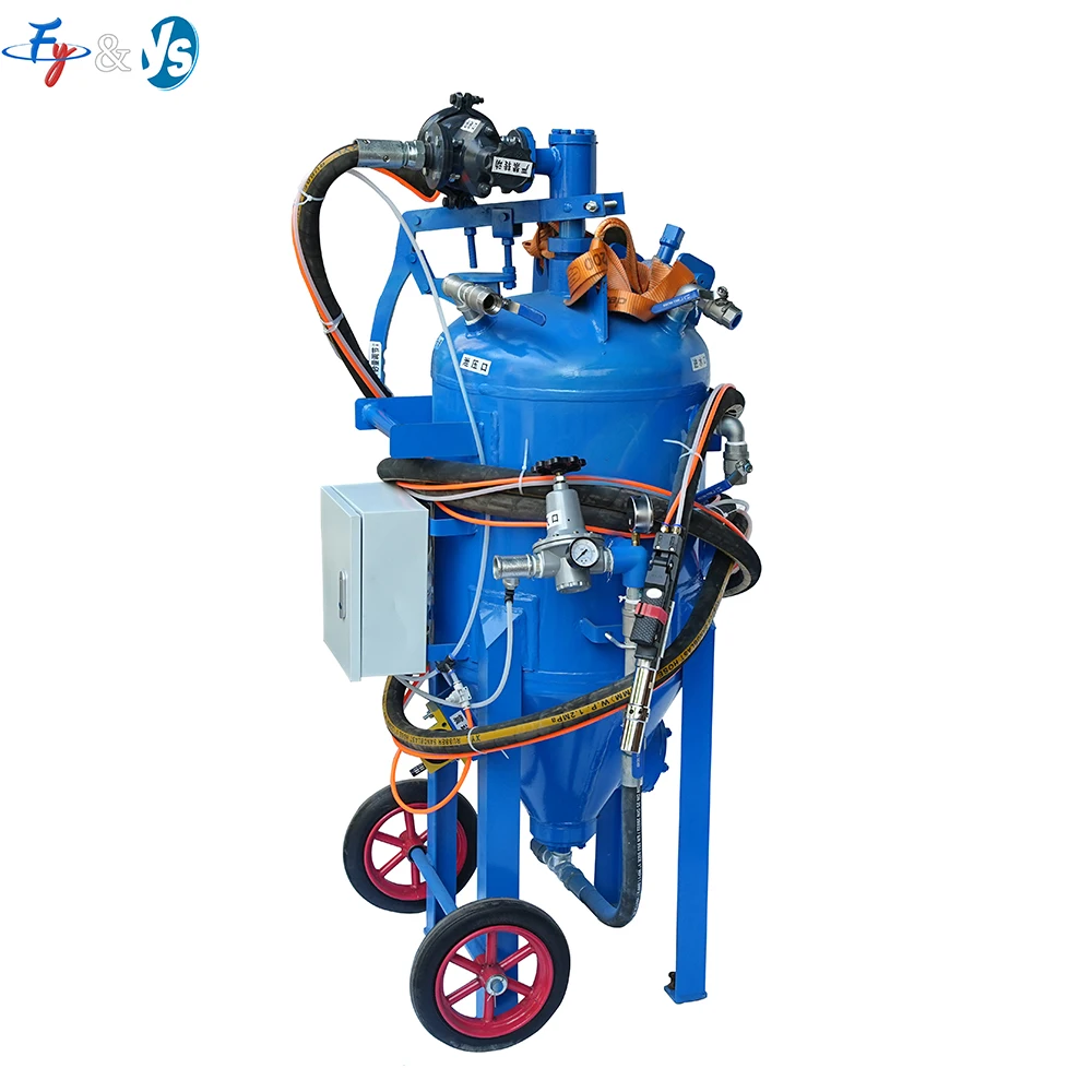 1000L Wasser-Sandstrahlmaschine, staubfreier Sandstrahler, Rost- und Farbentfernung, Nass-Sandstrahloberflächenveredelung Image