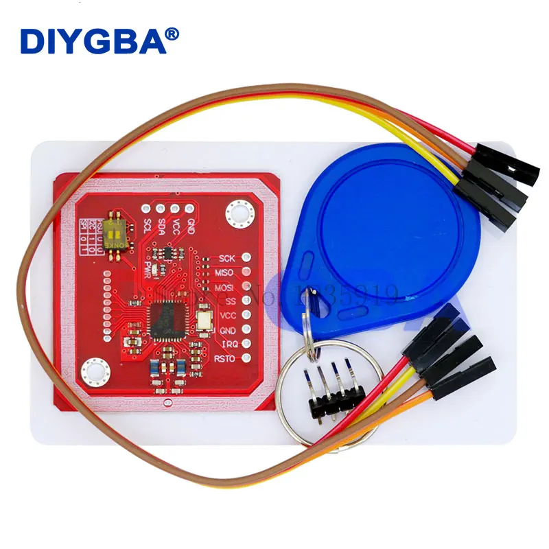 PN532 NFC RFID Wireless Modul V3 Benutzerkits Leser Schreibmodus IC S50 Karte PCB Attenna I2C IIC SPI HSU CUID Weiße Karte Schlüsselkarte Image
