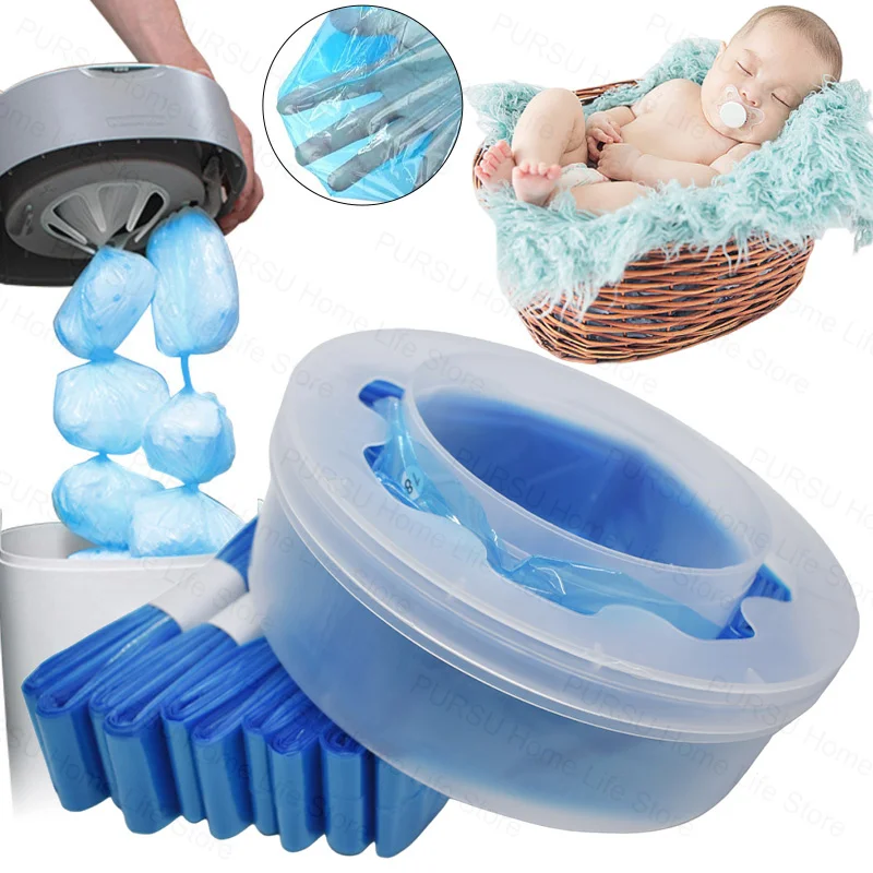 Windeleimer-Ersatzbeutel, Müllsack, kompatibel mit Tommee Tippee Sangenic Simplee und Twist&Click und Sangenic Tec Pail Image