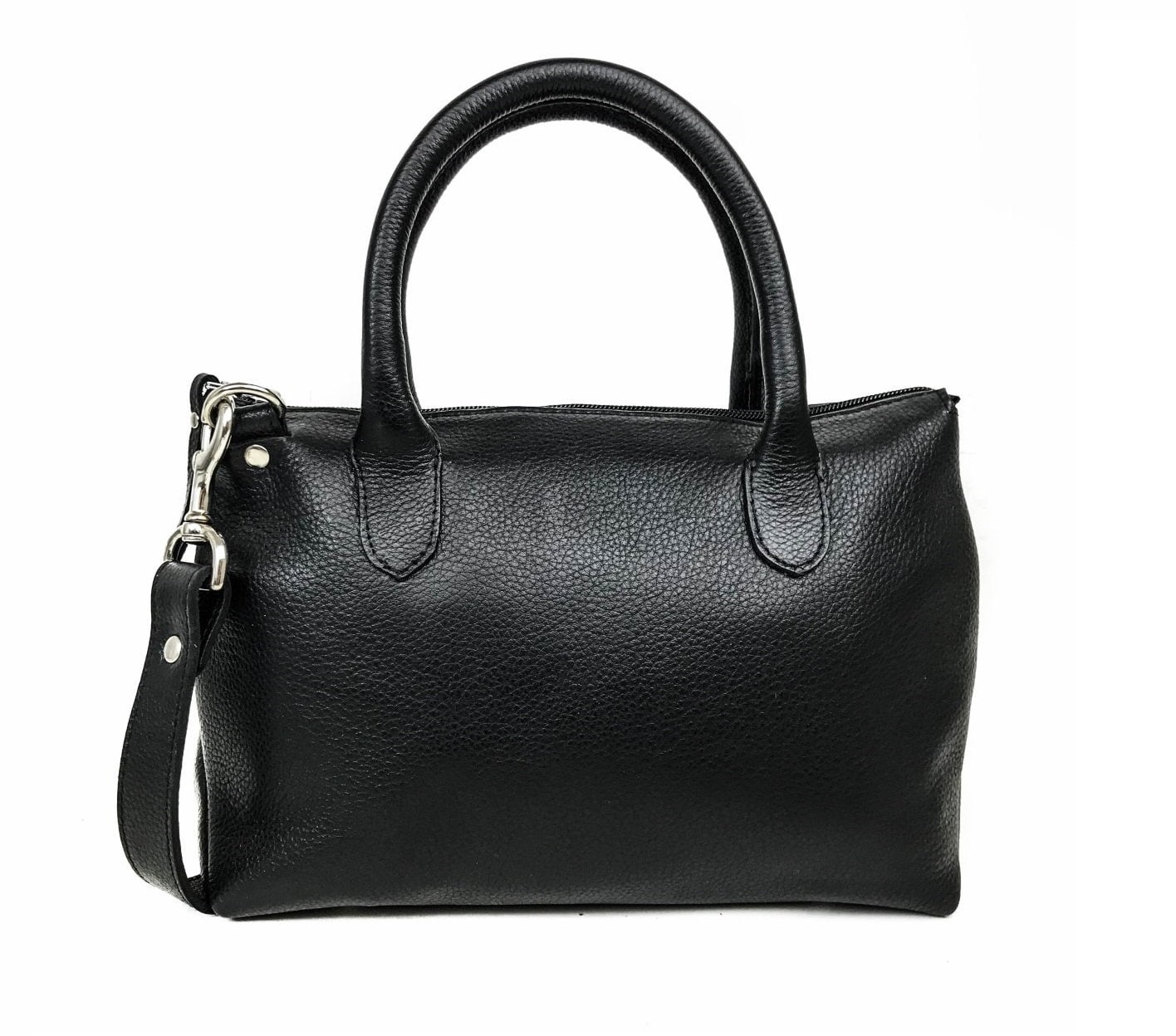 Borsa a mano in pelle pieno fiore, borsa a tracolla in pelle, borsa a mano in pelle nera da donna, borsa a tracolla in pelle, borsetta in pelle nera,