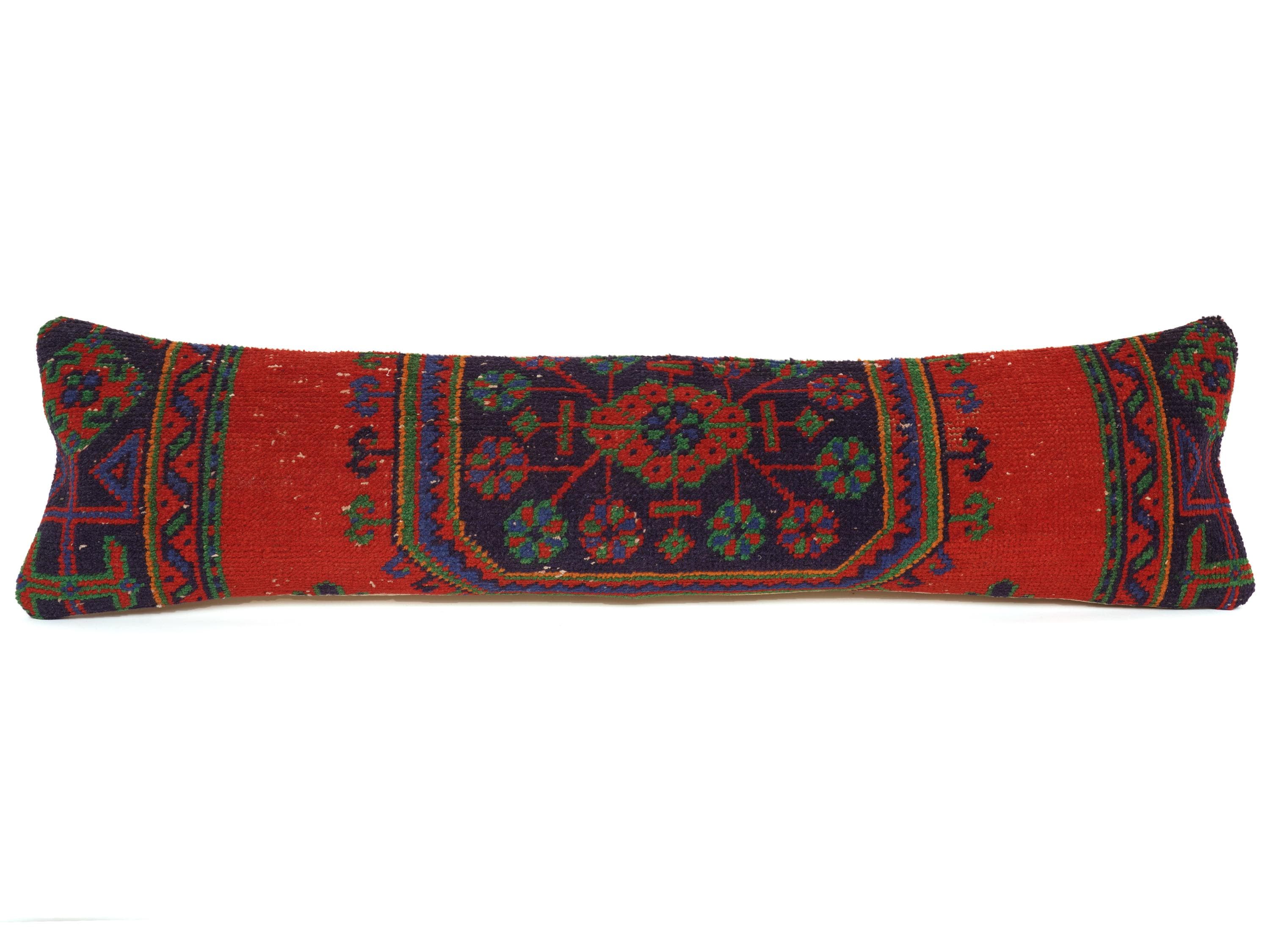 Federa per cuscino, cuscino lombare, federa per cuscino Kilim 12 x 48, cuscino Boho, cuscino turco, cuscino di lana, cuscino intrecciato, cuscino da l