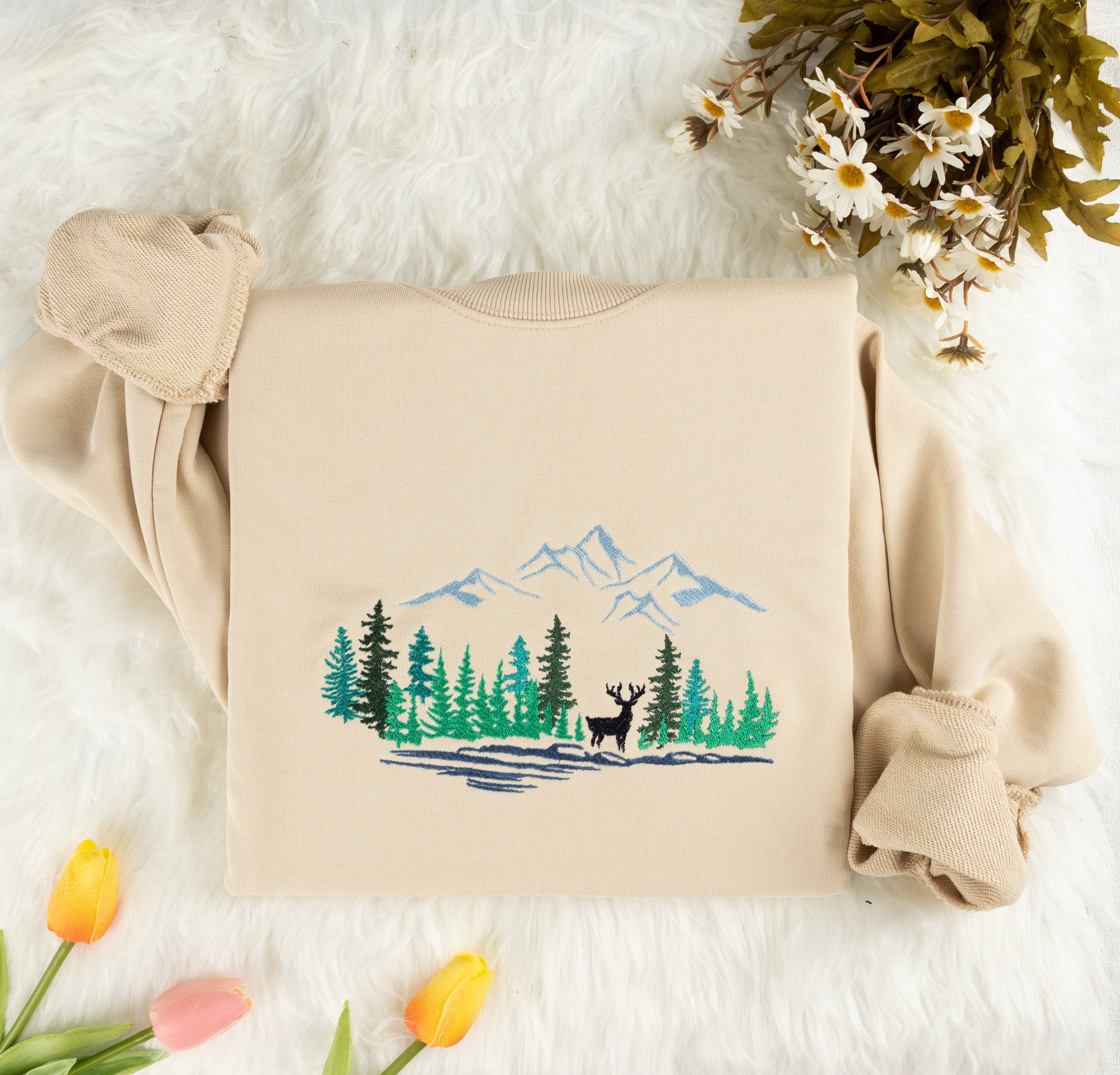 Felpa con ricamo del Parco Nazionale / T-shirt con ricamo del Parco Nazionale / Felpa con cappuccio con ricamo del Parco Nazionale / Felpa girocollo