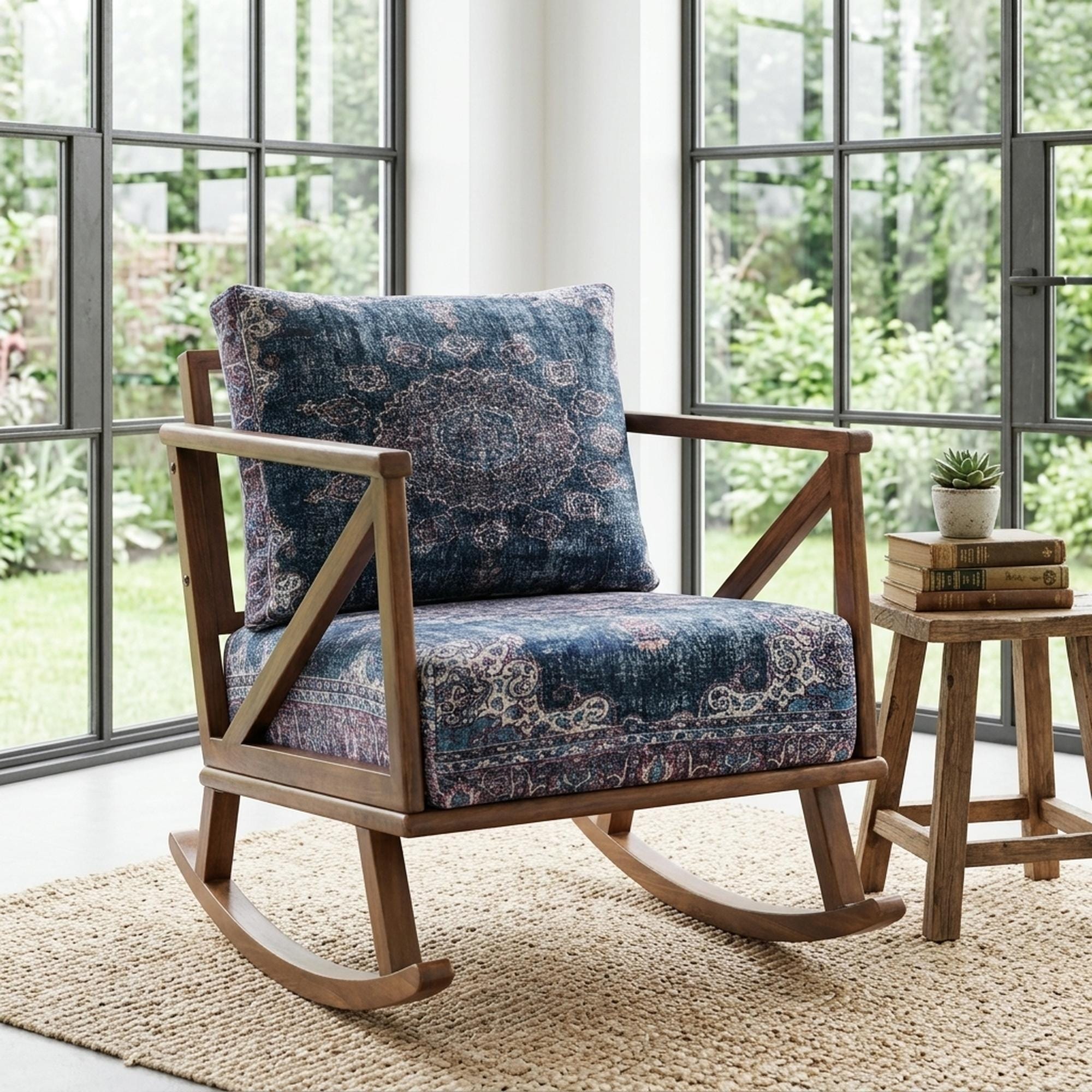 Mobili da veranda, sedia da giardino, sedia per bambini, sedia a dondolo, sedia laterale blu navy, sedia a sdraio, sedia ergonomica, sedia a dondolo p
