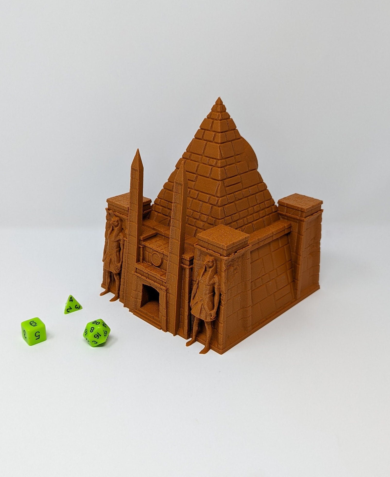 Torre dei dadi - Tempio Torre dei dadi - Tempio di Ra Torre dei dadi - Tempio egizio Torre dei dadi - Daggerheart Torre dei dadi - Regalo del Dungeon
