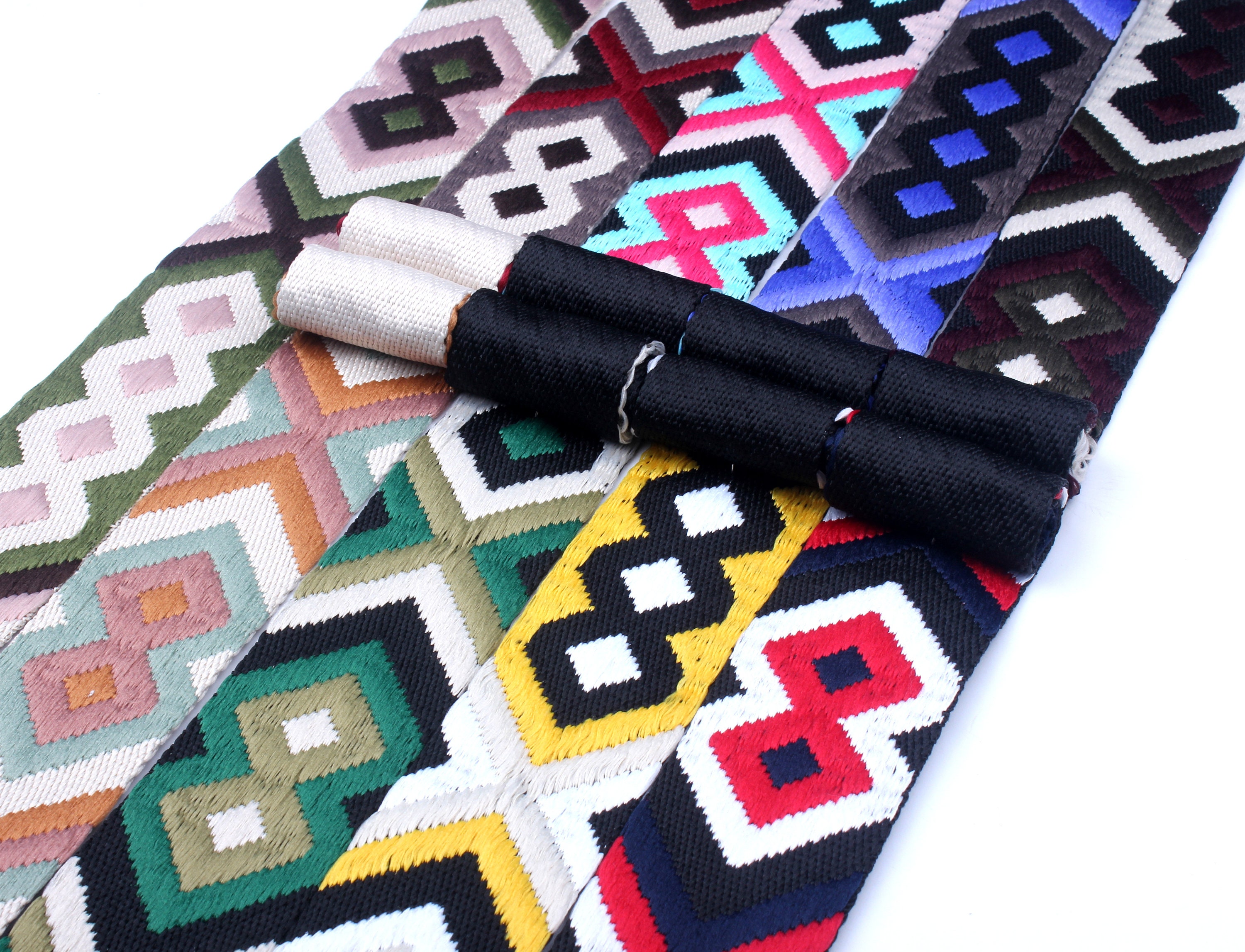 Cinghia a forma di diamante-cinghia larga 2 pollici-cinghia di cotone-cinghia-borse accessori-accessori abbigliamento-cinghie dai cantieri-D-0922SC