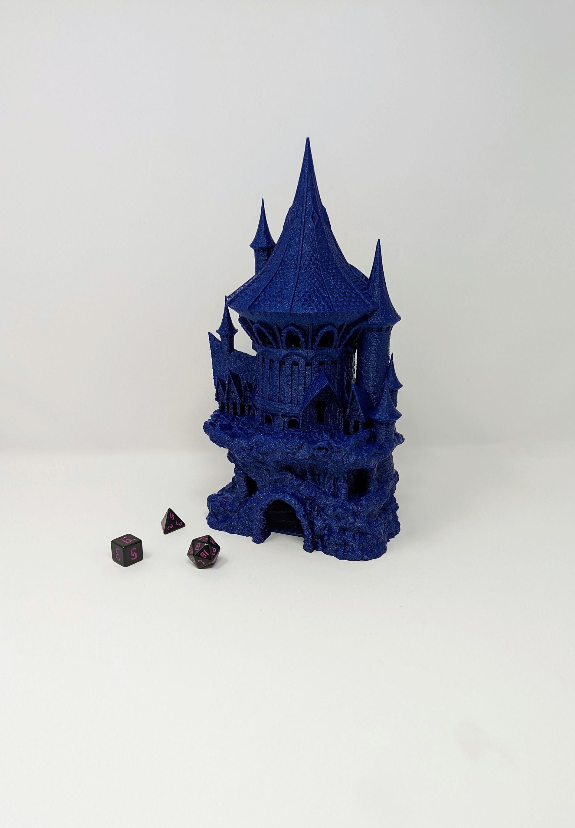Torre dei dadi - Torre dei dadi dello stregone - Regalo DnD - Torre dei dadi DnD - Lancio di dadi DND - Torre dei dadi Daggerheart - Regalo Dungeon Ma