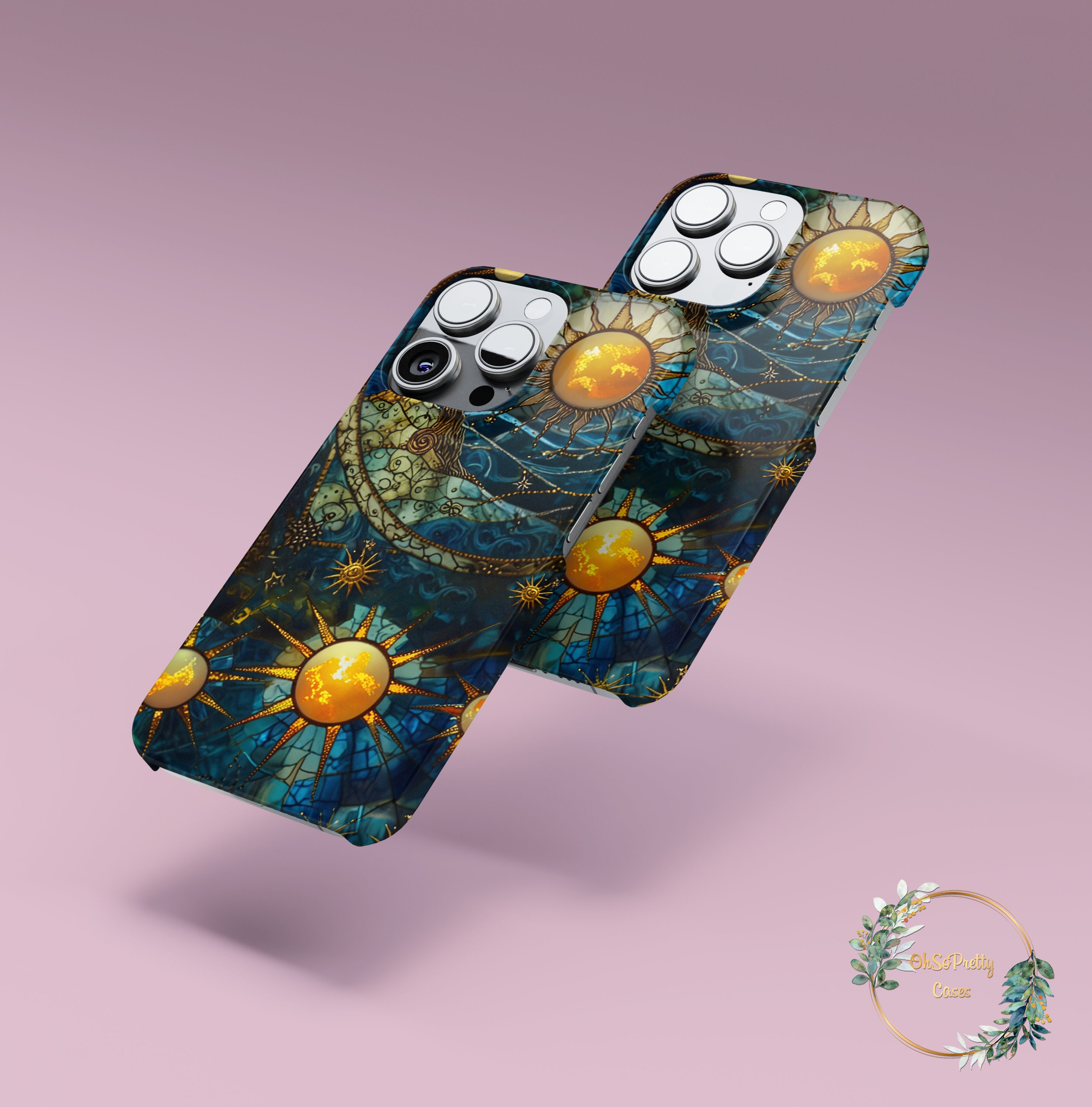 Custodia Moon and Stars per Google Pixel 6 3a 4a 5 Custodia Google Pixel 4 XL Custodia OnePlus 7 pro 7 Google Pixel 3a XL Custodia Google Pixel pixel