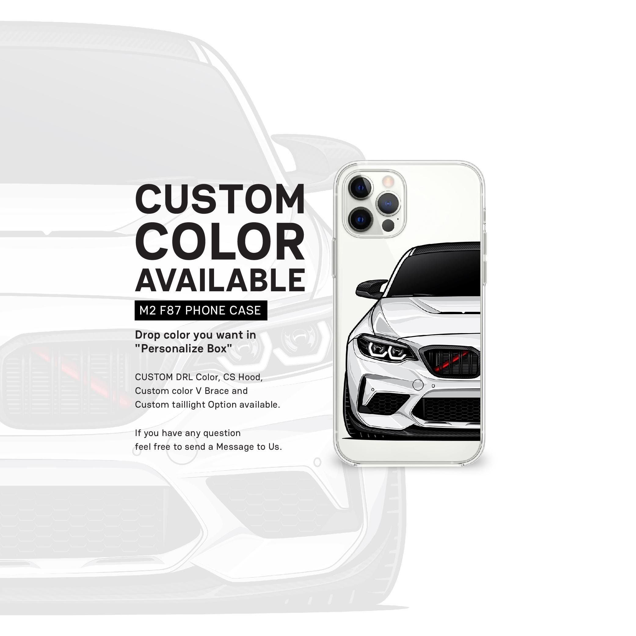 Custodia per iPhone BMW M2 F87: un regalo elegante per gli amanti delle auto