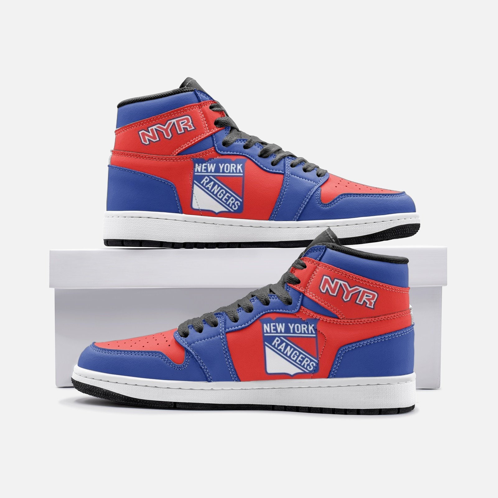 Scarpe da corsa, scarpe da ginnastica e scarpe da ginnastica non ufficiali dei fan dei New York Rangers, unisex
