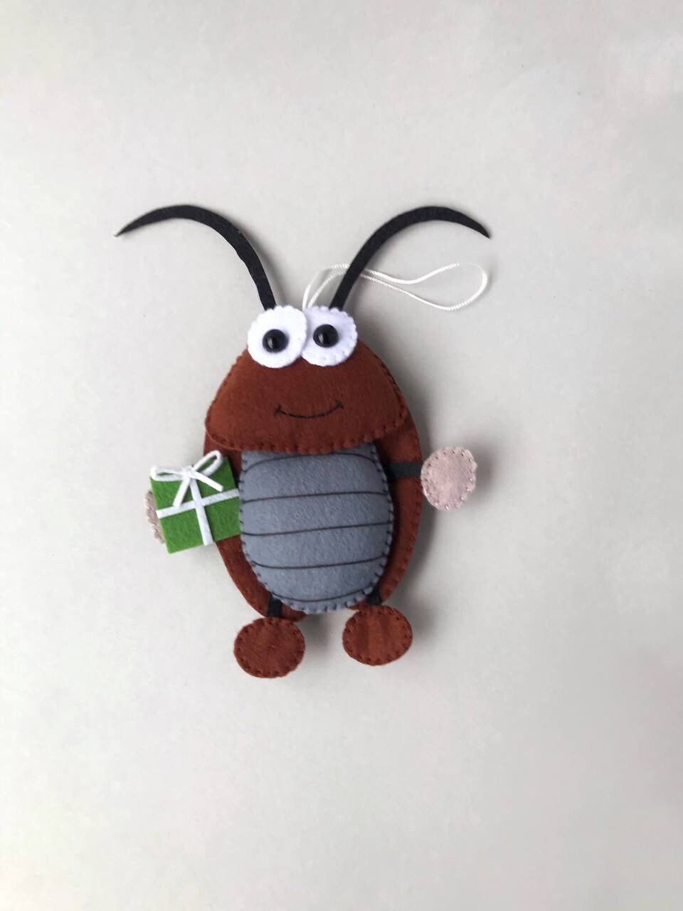Figura di scarafaggio, giocattolo di feltro Insec, insetti Figura di feltro, giocattoli di feltro di animali insetti, animale di peluche di scarafaggi