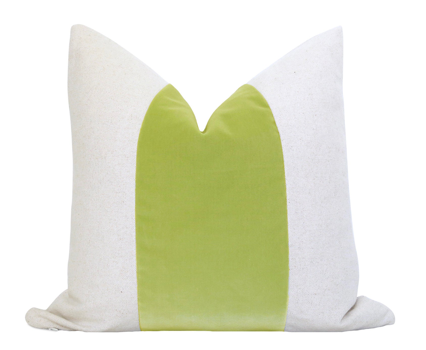 Fodera per cuscino decorativo MEZZO - Lime - Cuscino in velluto - Cuscino in lino - Cuscino color chartreuse - Cuscino decorativo - Cuscino verde - 20